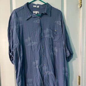 Pierre Cardin Hawaiian Mens Shirt 2XLT